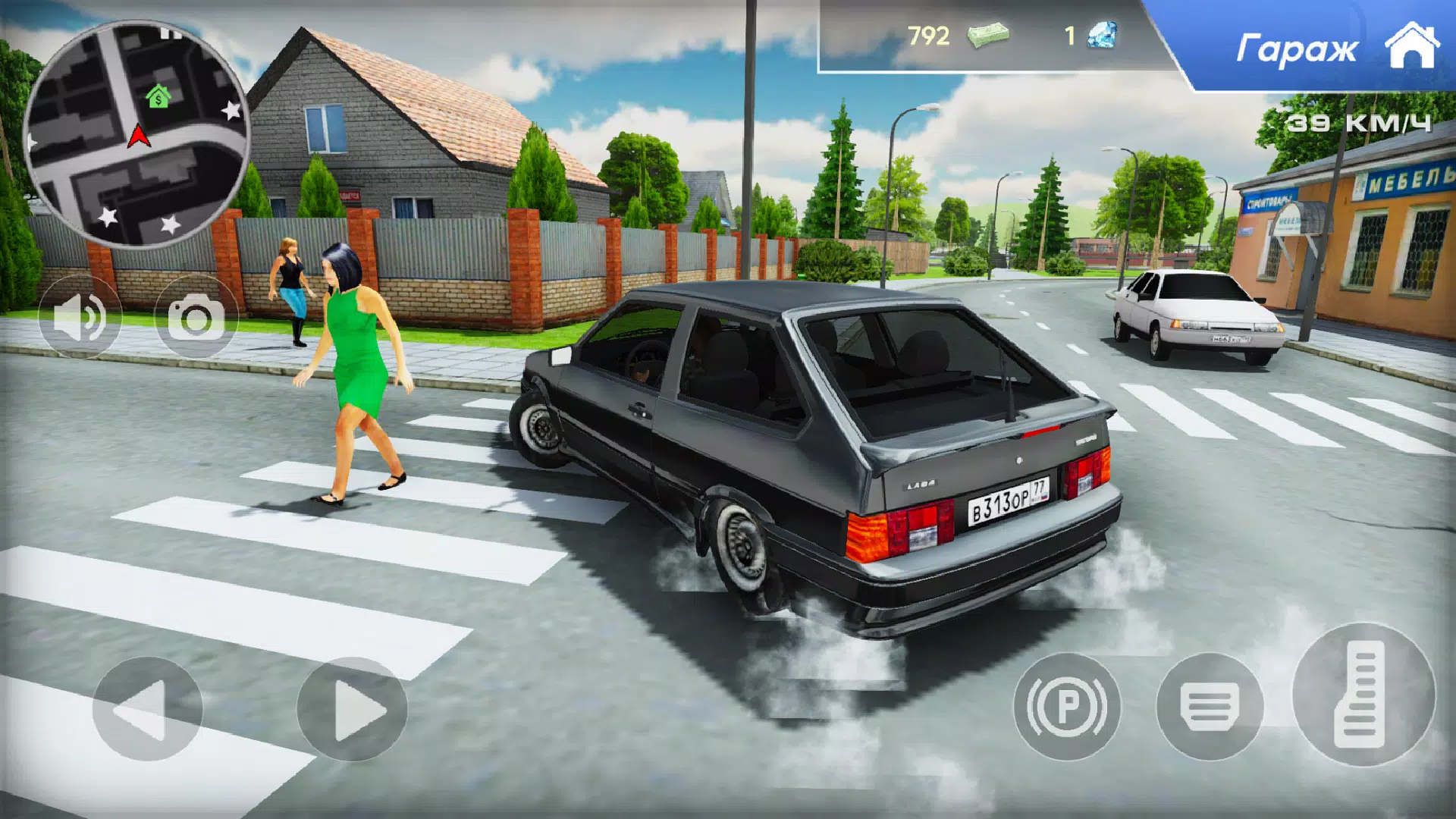 Lada 2113 Russian City Driving Screenshot 2