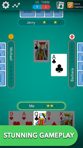 Euchre Classic Card Game Zrzut ekranu 1