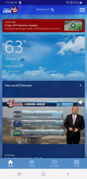 WPSD Radar 스크린샷 0