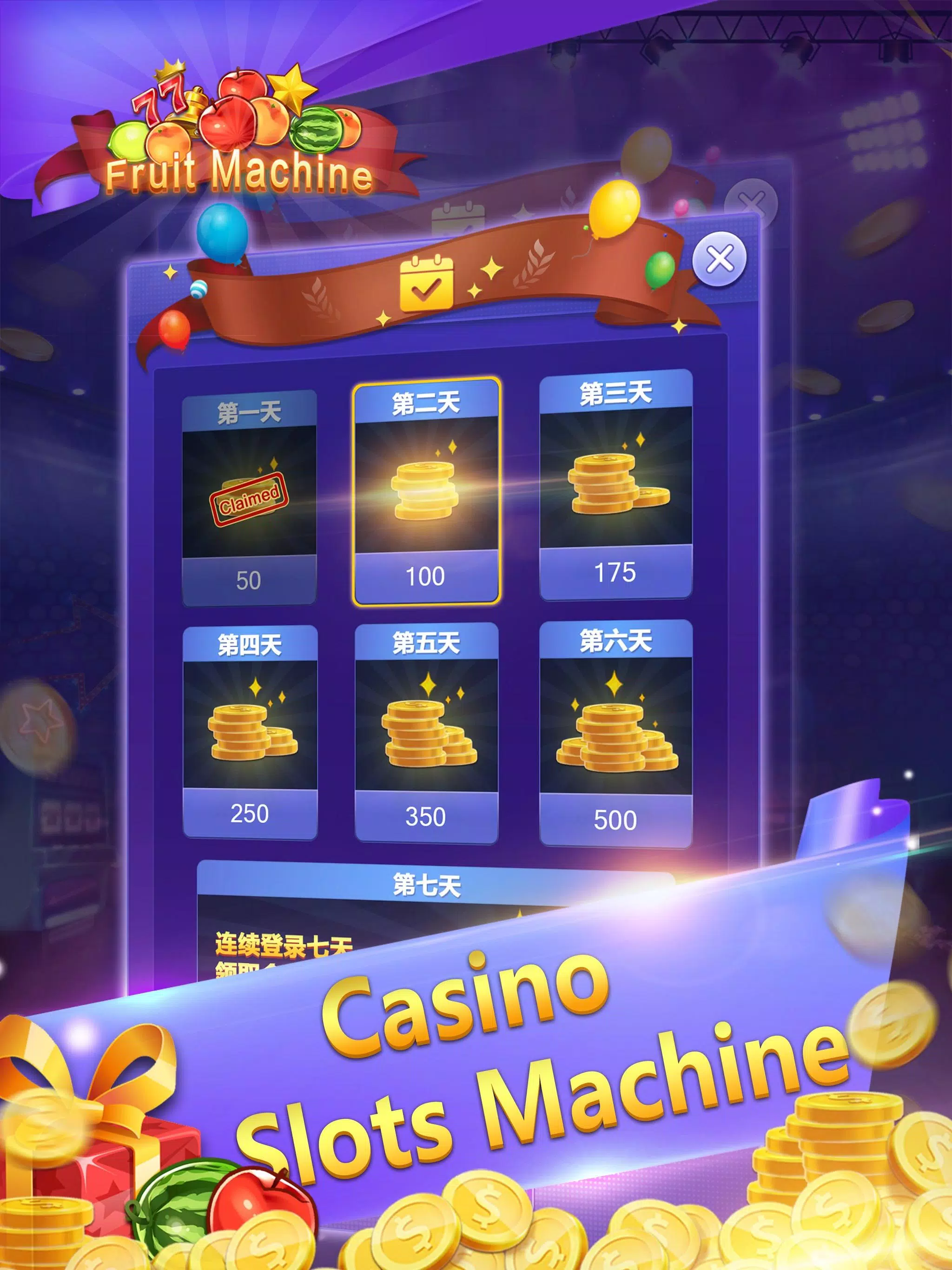 Fruit Machine - Mario Slots Screenshot 1