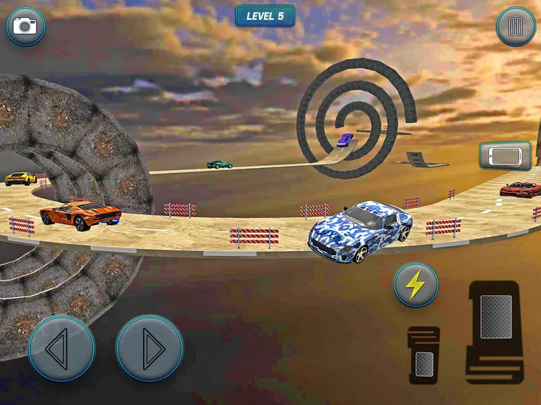 US Army Car Stunts City Drive Скриншот 3