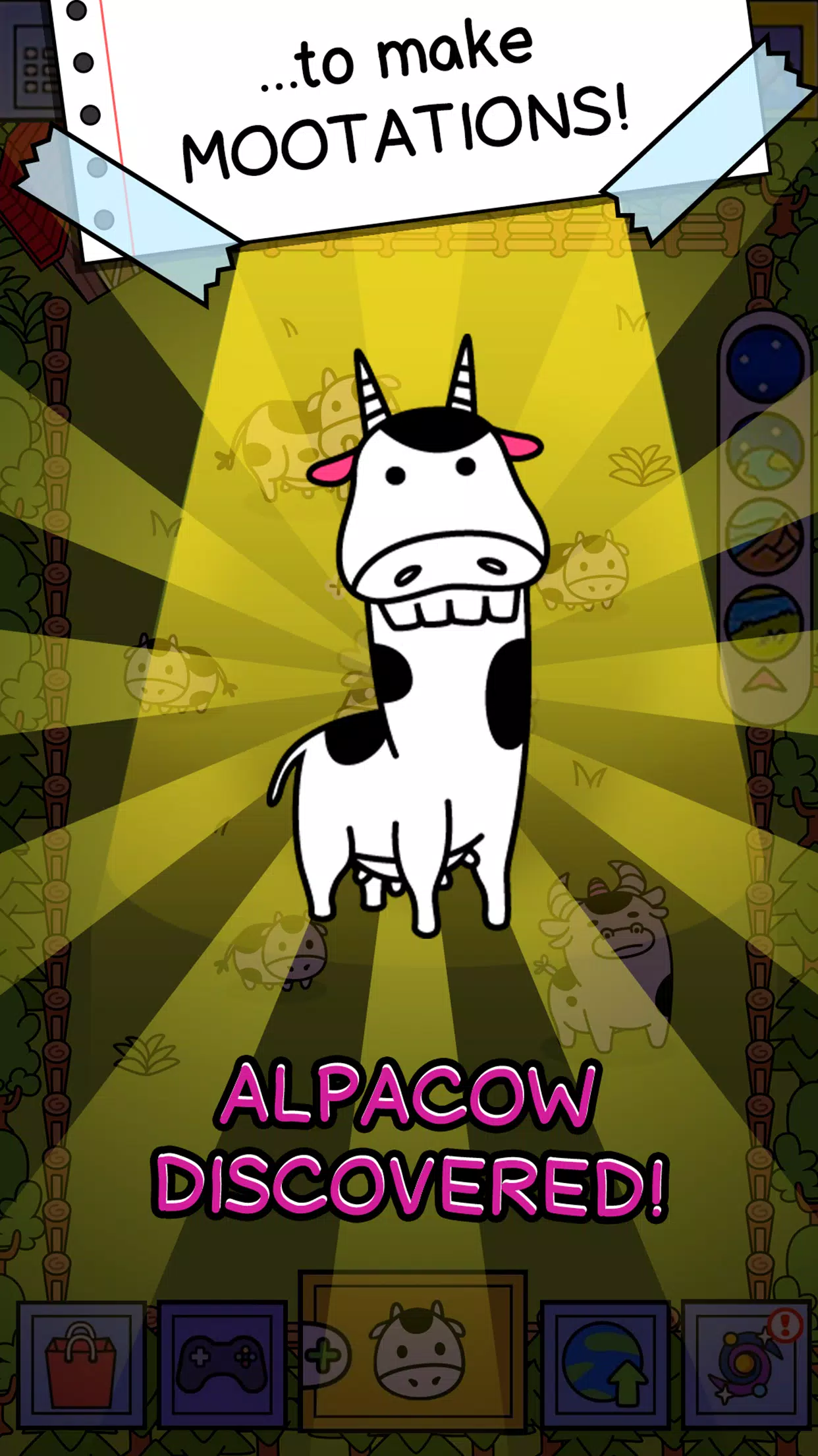 Cow Evolution: Das Kuh-Spiel Screenshot 1