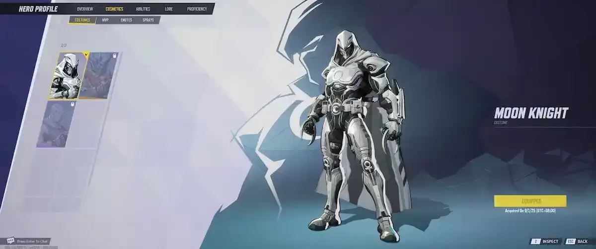 Moon Knight Golden Moonlight Skin Availability