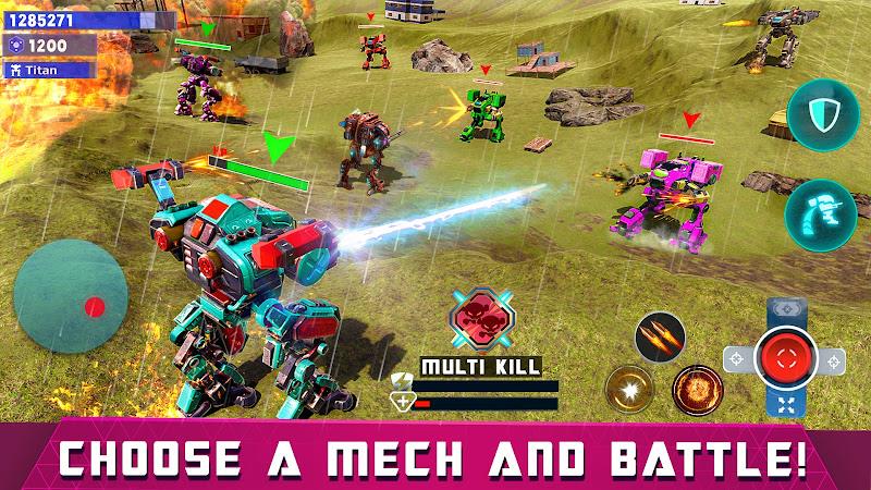 Mech Robot Games - Multi Robot Zrzut ekranu 1