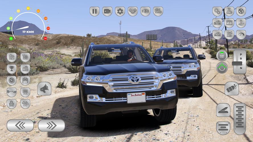 Luxury Land Cruiser Sand Drive 스크린샷 2