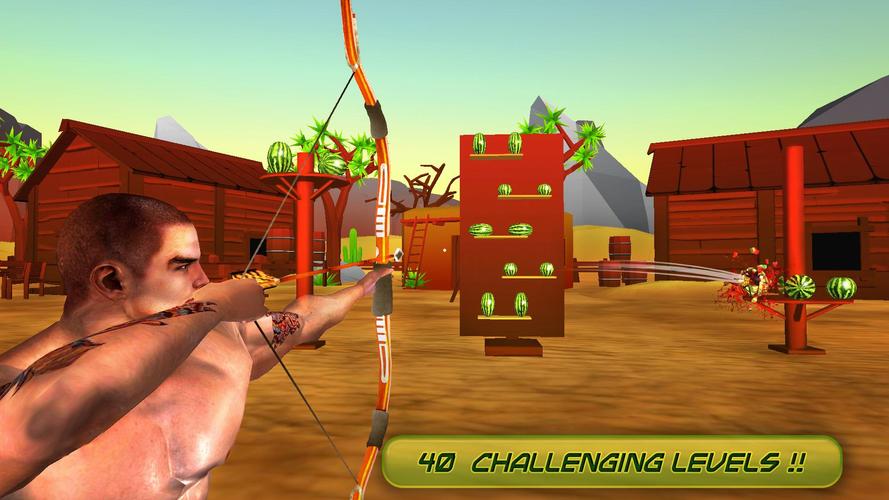 Watermelon Shooting : Archery Captura de pantalla 2
