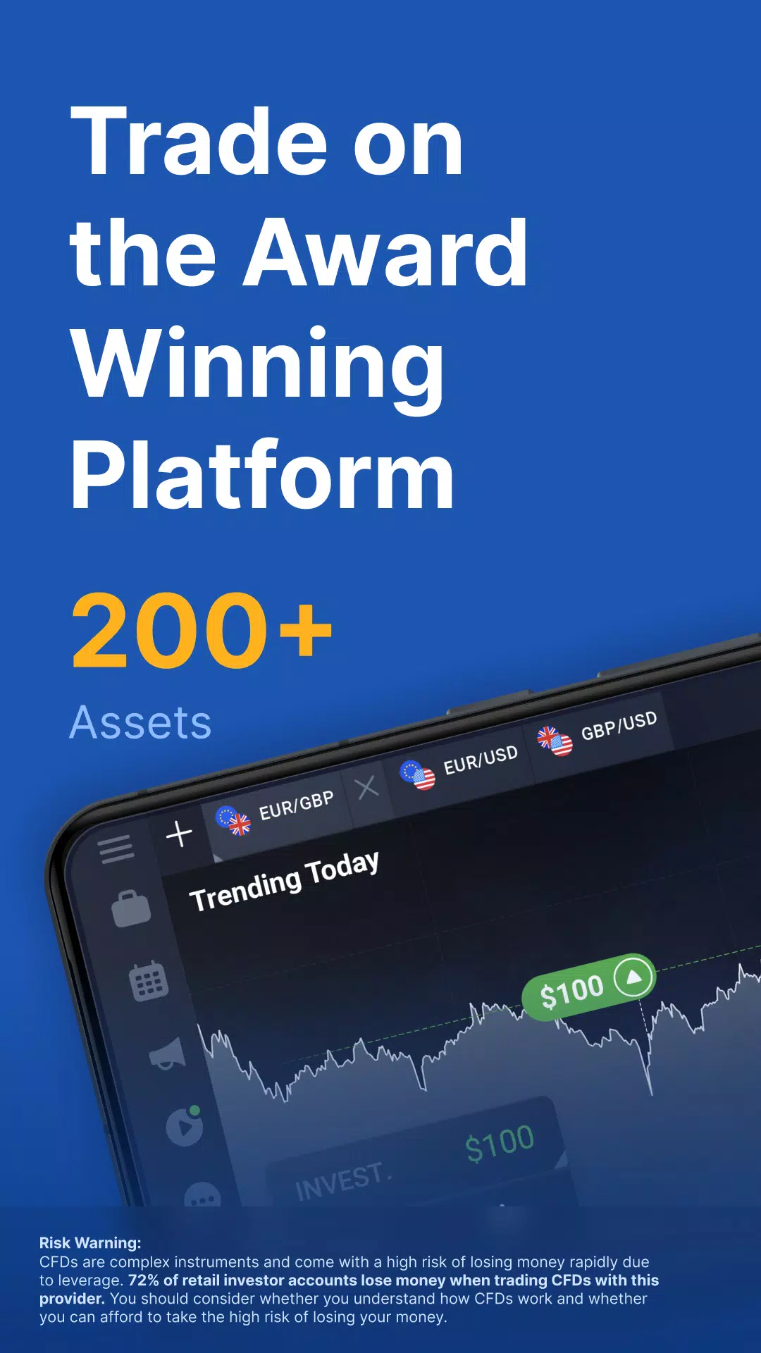 IQ Option – Handelsplattform Screenshot 1