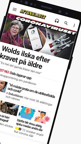 Aftonbladet Nyheter Schermafbeelding 1