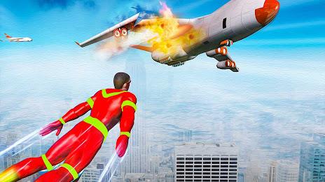 Flying Robot Games: Super Hero 스크린샷 3