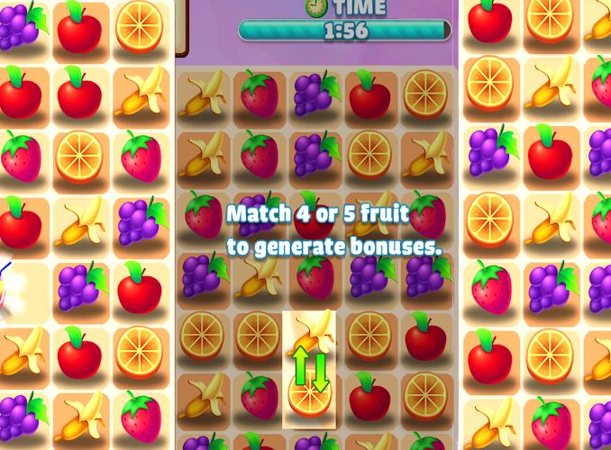 Juicy Fruit - Match 3 Fruit Zrzut ekranu 3