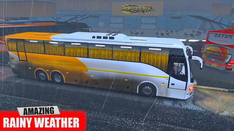 Euro Coach Bus Driving Games Zrzut ekranu 3