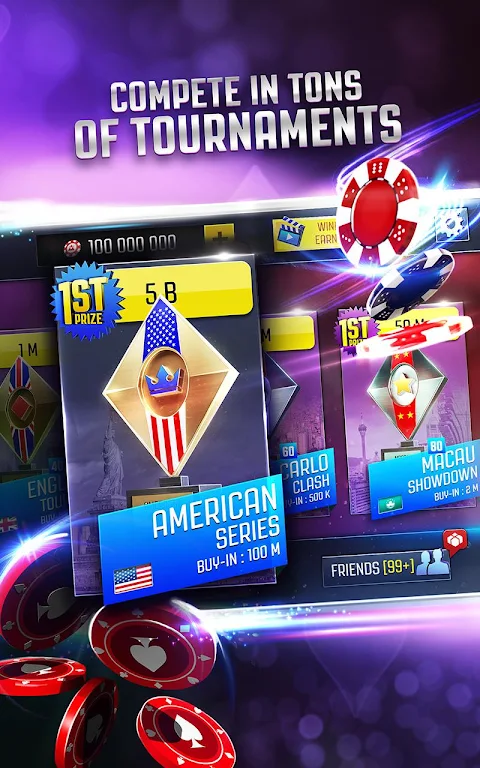 Poker Online: Texas Holdem Card Game Live FREE Ảnh chụp màn hình 3