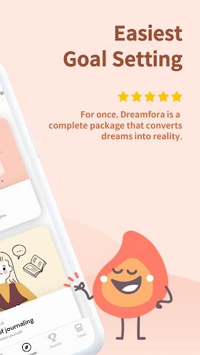 Dreamfora: AI Goal Setting Скриншот 1