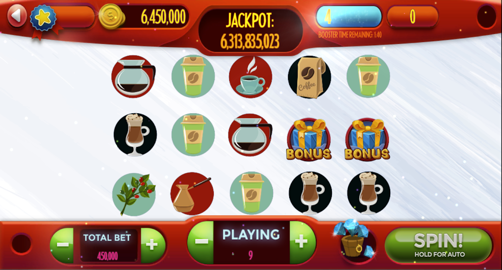 Coffee-Slot Machine Games स्क्रीनशॉट 2