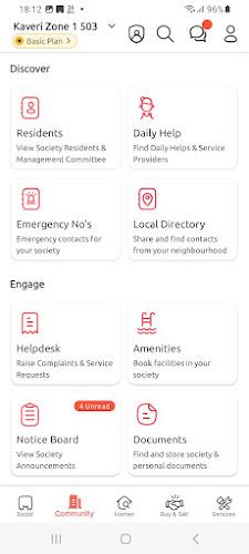 MyGate: Society Management App Schermafbeelding 1