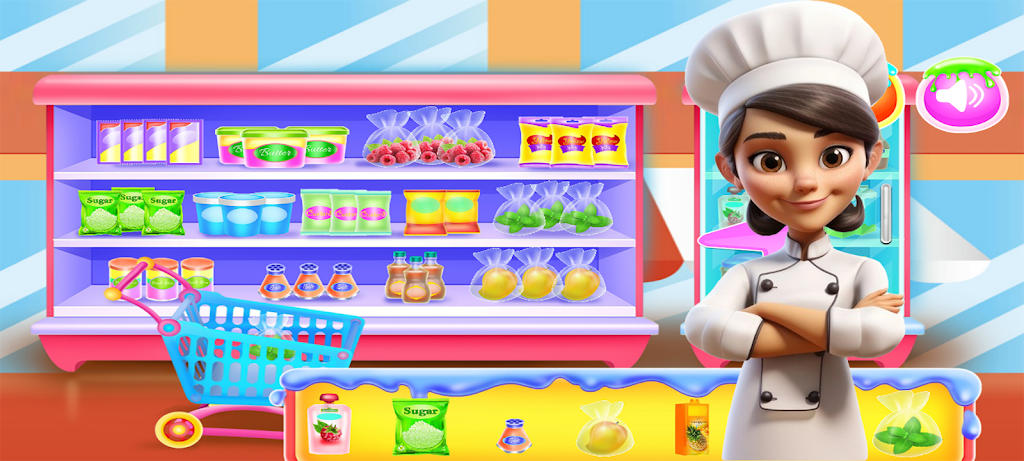 cooking game dessert maker Ảnh chụp màn hình 0