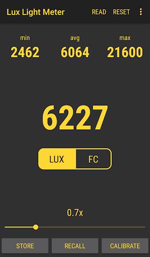 Lux Light Meter Pro Captura de tela 1