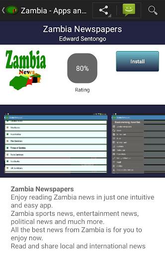 Zambia apps Screenshot 1