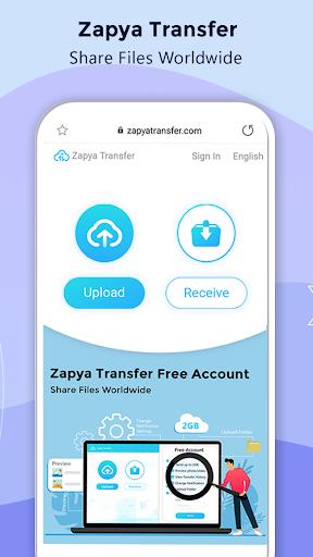 Zapya - File Transfer, Share Zrzut ekranu 0