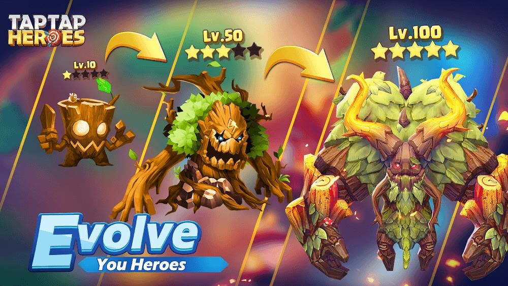 Taptap Heroes: ldle RPG Schermafbeelding 1