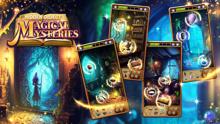 Hidden Object: Magical Mystery Captura de tela 0