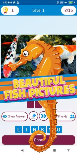 fish quiz games 스크린샷 3