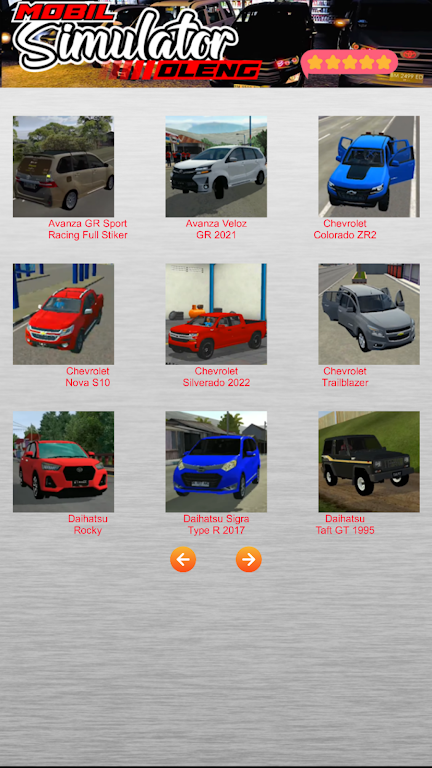Mobil Simulator Oleng Captura de tela 3