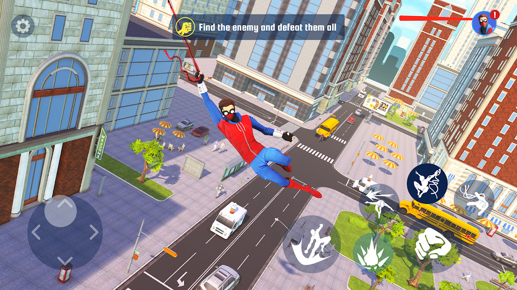 Spider Fighting: Hero Game Capture d'écran 3