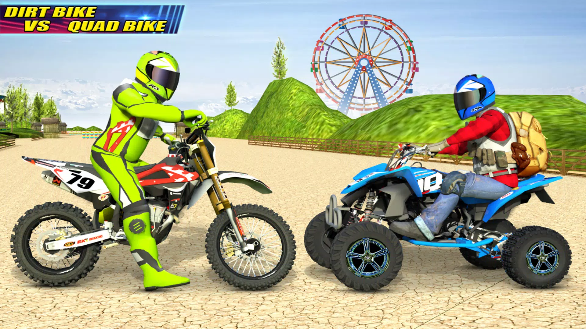 Motocross Dirt Bike Race Game Captura de tela 1