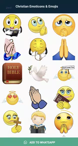 Christian Stickers Zrzut ekranu 2