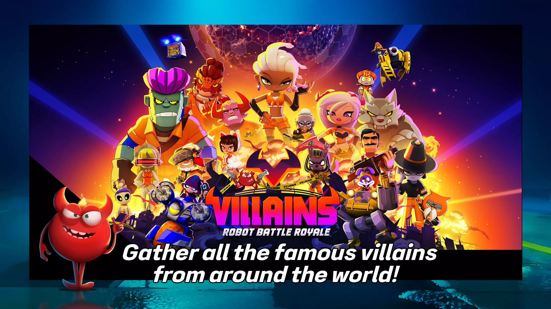 Villains: Robot BattleRoyale Скриншот 0