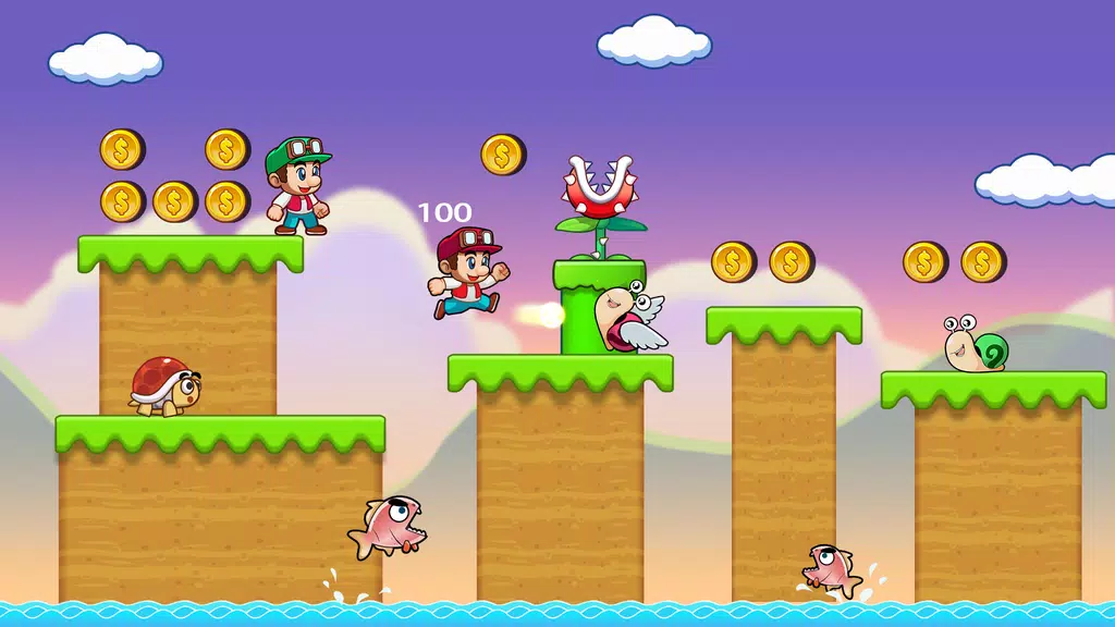 Super Billy's World:Jump & Run Captura de pantalla 2