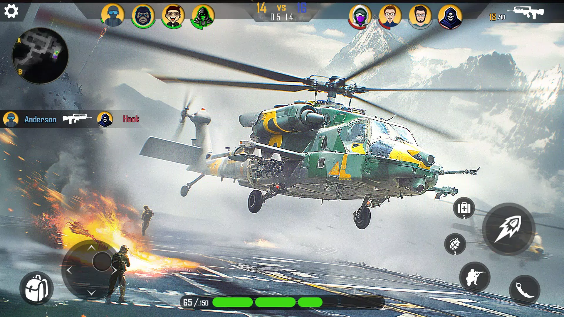 Gunship Battle Air Force War Ảnh chụp màn hình 1