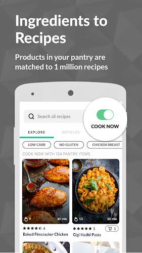 Cooklist: Pantry & Cooking App Tangkapan skrin 1