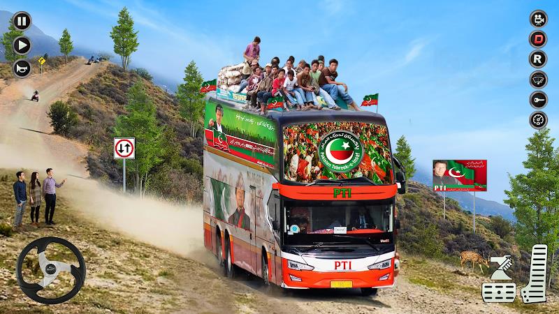 Imran Khan Election Bus Sim 3D Screenshot 2