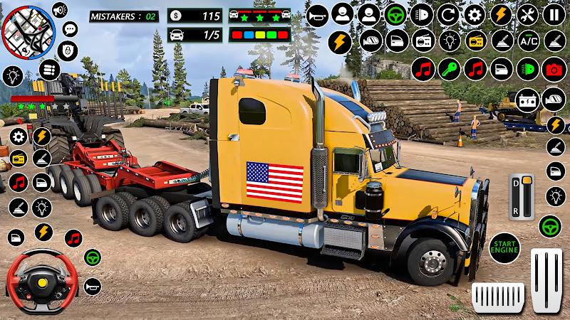 US Cargo Truck Simulator Games Schermafbeelding 2