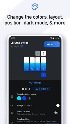 Volume Styles - Personalizar Captura de tela 1