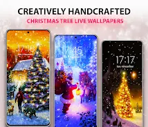 Christmas Tree Live Wallpaper Скриншот 1