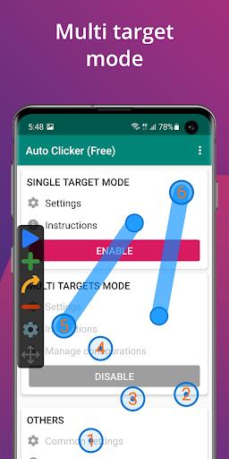 Auto Clicker - Automatic tap Schermafbeelding 1