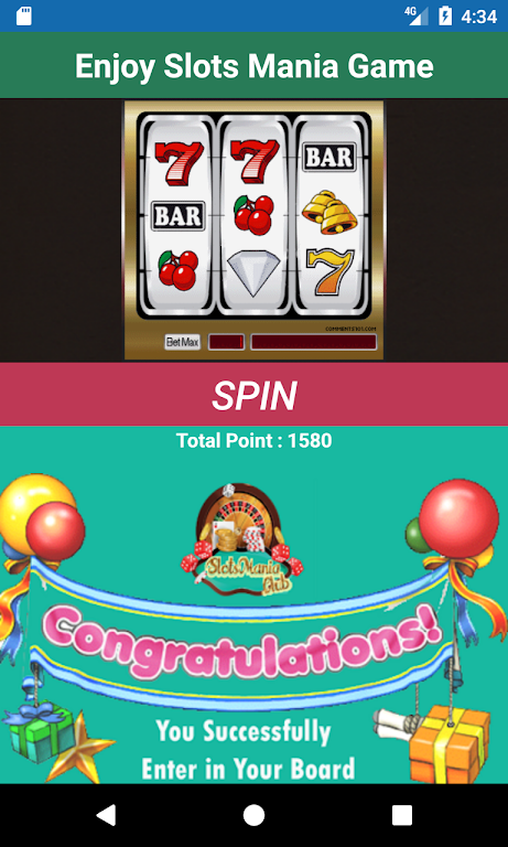 Schermata Slots Mania Club 1