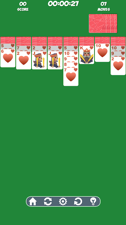 SolitaireHD ဖန်သားပြင်ဓာတ်ပုံ 1