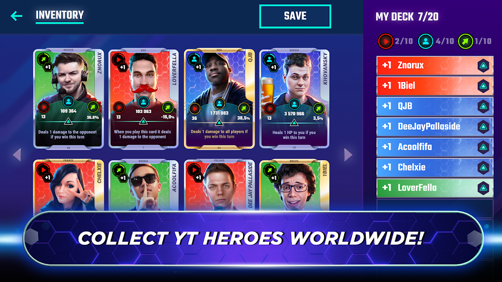 DHeroes: CCG (Trading Cards) Captura de pantalla 1