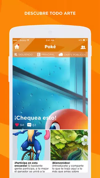 Schermata Amino para Pokémon en Español 1