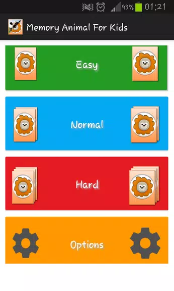 Memory Animal for Kids Zrzut ekranu 0