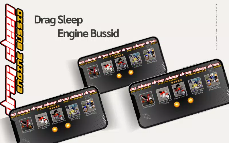 Mod Drag Sleep Engine Bussid ဖန်သားပြင်ဓာတ်ပုံ 3