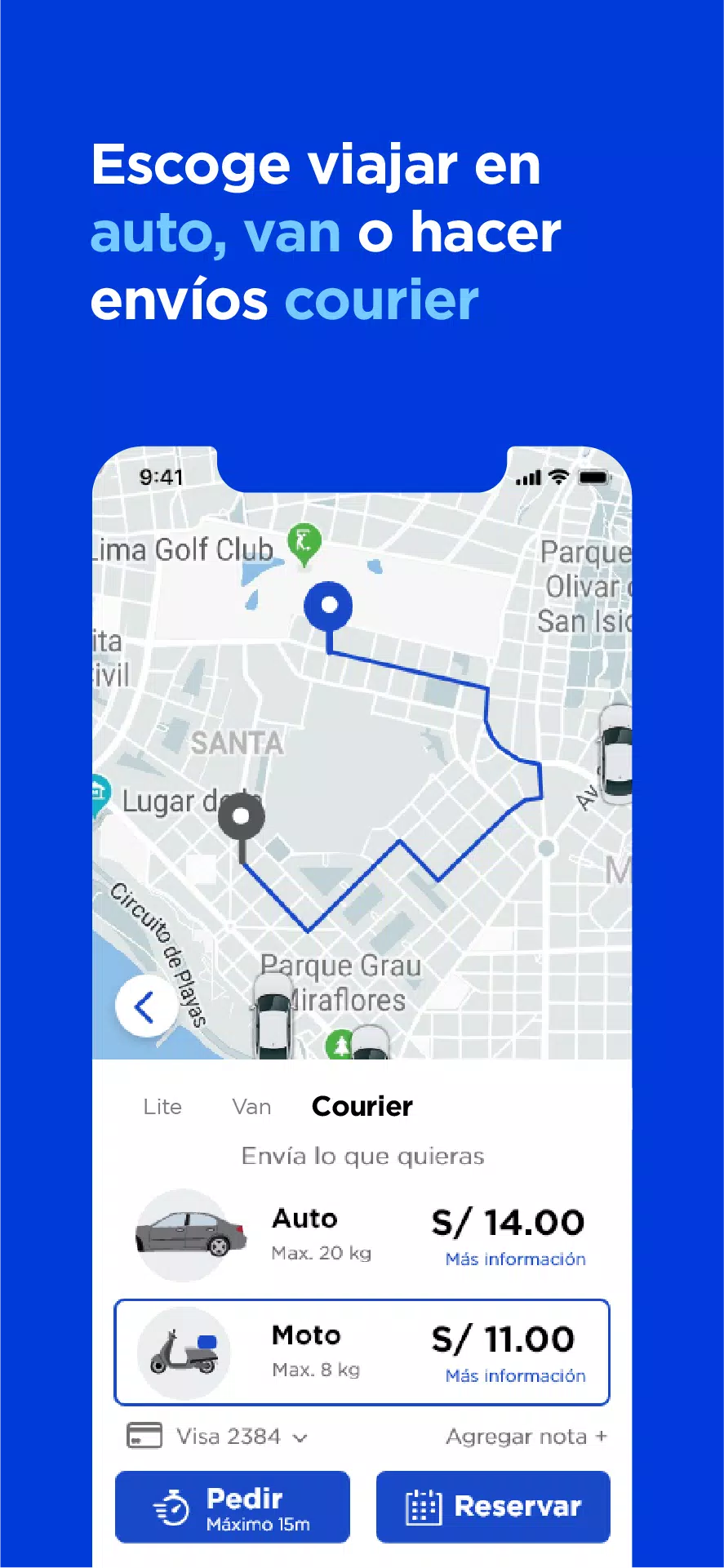 Directo, un app de taxi Capture d'écran 2