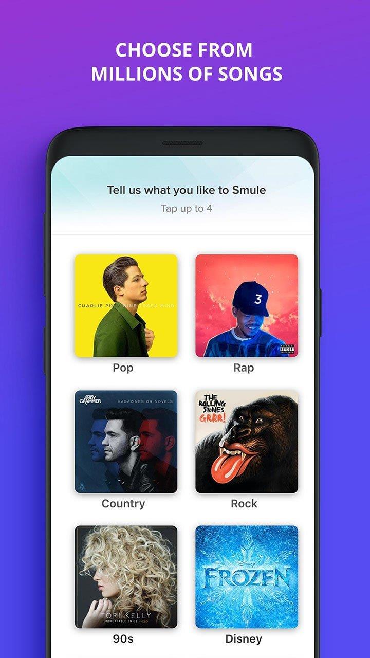 Smule：唱歌並錄製卡拉 OK應用截圖第1張