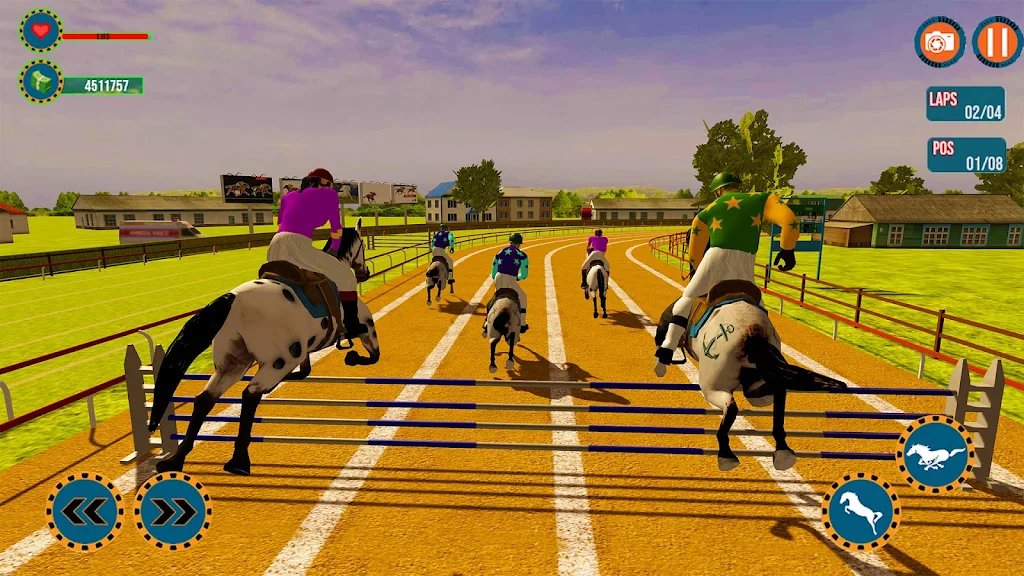 Horse Riding:Horse Racing Game Tangkapan skrin 2