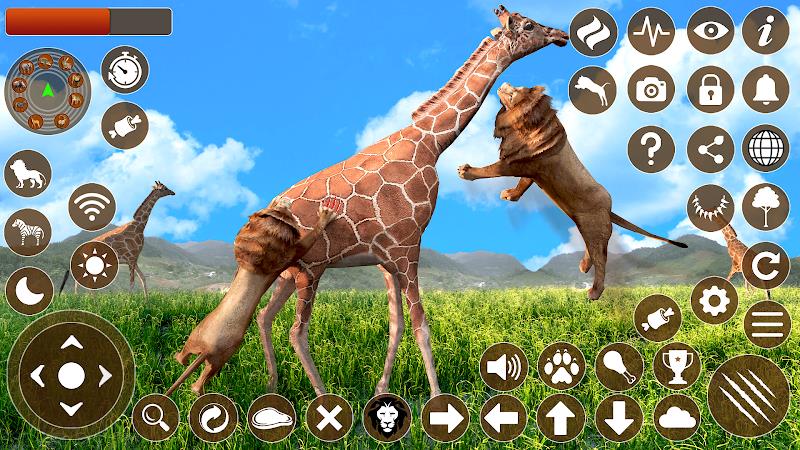 Lion Games 3D Animal Simulator ဖန်သားပြင်ဓာတ်ပုံ 3