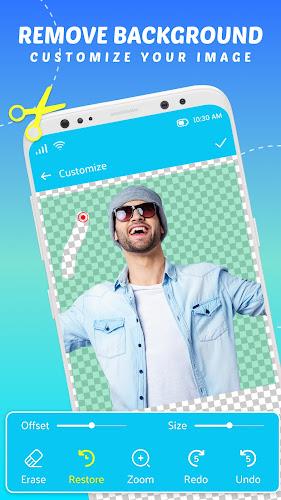 Remove Background-Photo Eraser Captura de tela 1